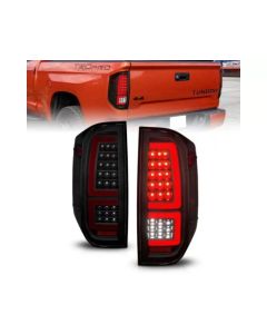 Anzo USA Black Housing w/ Smoke Lens LED Taillights Toyota Tundra 2014-2021- ANZO-311437
