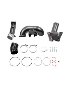 Wehrli 2006-2007 LBZ Duramax High Flow 3in Y-Bridge Kit- Gloss Black - WCF100163-GB