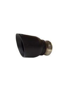 Kooks 2-3/4(OEM) Black Tip with Round OEM Clamp On Tips Dodge Charger | Durango 2015-2020- KOOK-31524T10