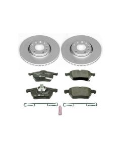 Power Stop 99-02 Saab 9-3 Front Euro-Stop Brake Kit - ESK5218