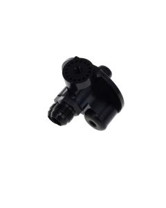 Peterson Fluid Systems Remote Filter Mount 3/4 -16AN Thread -12AN Fittings - Ford Style - 09-1393