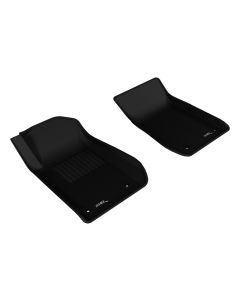 3D MAXpider 2014-2017 Chevrolet SS Kagu 1st Row Floormat - Black - L1CH06411509