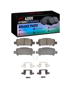 DFC 05-09 Subaru Legacy Rear 4000 HybriDynamic Brake Pads and Hardware Kit - 4000-0770-03