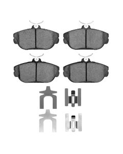 DFC 93-00 Ford Taurus (Excl SHO) Front 4000 HybriDynamic Brake Pads and Hardware Kit - 4000-0601-01