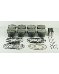 Mahle MS Piston Set SBC 312ci 3.776in Bore 3.480in Stroke 5.700in Rod .927 Pin -1cc 9.8 CR Set of 8 - 930205576