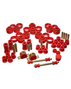 Energy Suspension 95-97 Chevy Tahoe / GMC Denali 4WD Red Hyper-flex Master Bushing Set - 3.18125R