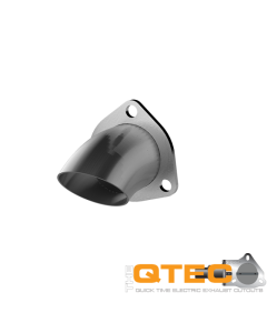QTP 3in Bolt-On QTEC Adjustable Turn Down - 11300