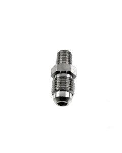 Nitrous Express 4AN Male x 1/16 NPT Male (Ford Fuel Rail Fitting) - 16179