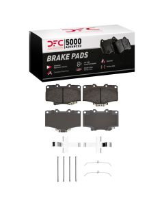 DFC 91-98 Toyota 4Runner Front 5000 Advanced Ceramic Brake Pads and Hardware Kit - 1551-0611-01
