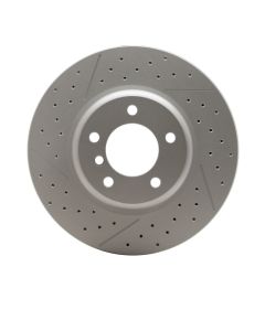 DFC 13-13 BMW 135IS Front Drilled GeoSPEC Coated Rotor and Slotted - 634-31085