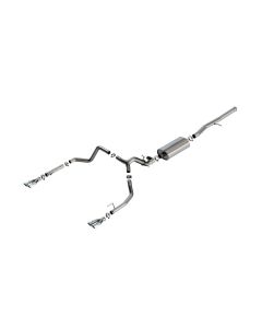 Borla 2024 Chevy Silverado 1500 6.2L V8 Touring Catback Exhaust w/ Simulator - Chrome - 140992