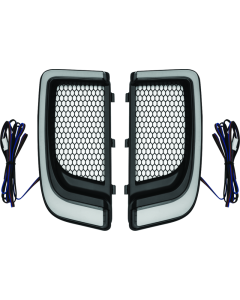 Kuryakyn Tracer Lower Fairing Grill Black - 5064