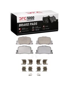 DFC 00-10 Lexus ES300 Rear 5000 Advanced Ceramic Brake Pads and Hardware Kit - 1551-0835-01