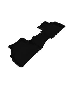 3D MAXpider 2007-2012 Mazda CX-7 Kagu 2nd Row Floormats - Black - L1MZ01621509