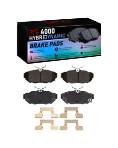 DFC 05-14 Ford Mustang Rear 4000 HybriDynamic Brake Pads and Hardware Kit - 4000-1465-01