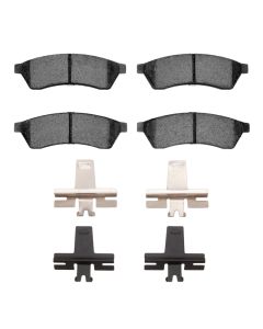 DFC 04-10 Chevrolet Epica (Mexico) Rear 5000 Advanced Ceramic Brake Pads and Hardware Kit - 1551-1030-01