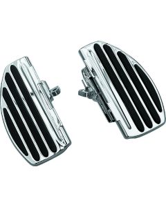Chrome Kuryakyn ISO Passenger Boards - Model 4455
