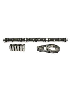 COMP Cams Camshaft Kit for Chevrolet Small Block V8 265-400 1962-1986, Hydraulic Flat Tappet, 250° Duration, 0.480" Lift, Steel Core, Black Finish - SK68-232-4