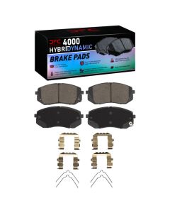 DFC 16-20 Hyundai Sonata Front 4000 HybriDynamic Brake Pads and Hardware Kit - 4000-1855-01