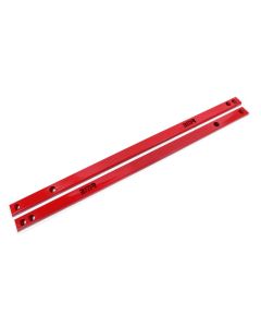 BMR 15-20 S550 Mustang Chassis Jacking Rails (Shorter Tube) - Red - CJR760R