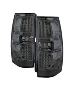 xTune Chevy Suburban/GMC Yukon/Yukon Denali 07-14 LED Tail Lights Smoked ALT-JH-CSUB07-LED-G2-SM - 9033933