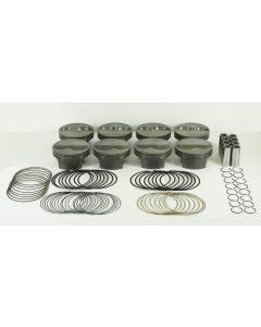 Mahle MS Piston Set SBC 358ci 4.030in Bore 3.5in Stroke 6.0in Rod .927 Pin -9cc 11.9 CR Set of 8 - 197726830