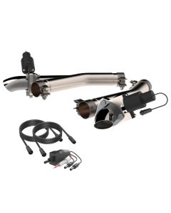 2011-2024 Dodge Durango 5.7L QTP Aggressor Cutout Pipes - 520511