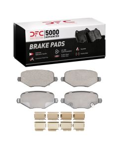 DFC 09-14 Dodge Journey Rear 5000 Advanced Ceramic Brake Pads and Hardware Kit - 1551-1719-02