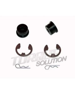 Torque Solution Shifter Cable Bushings: Mitsubishi Evolution VII-IX 2001-06 (6Spd) - TS-SCB-300