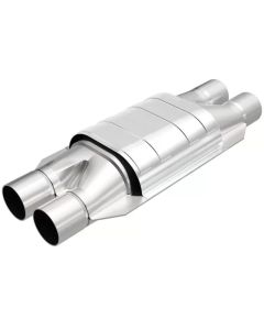 MagnaFlow Exhaust Products Universal Catalytic Converter - 2.00in. Mercedes-Benz Rear- MAGN-338008