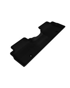 3D MAXpider 2014-2019 Kia Soul Kagu 2nd Row Floormats - Black - L1KA02021509