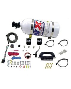 Nitrous Express 2014+ Chevrolet Corvette C7 Nitrous Plate Kit (50-300HP) w/10lb Bottle - 20938-10
