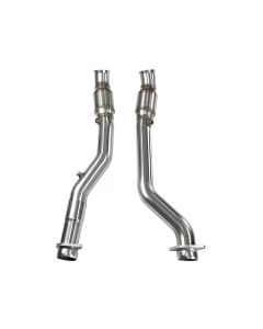 Kooks 3 Inlet x 3 OEM Outlet Green Catted Stainless Steel Connection Pipes Jeep Grand Cherokee SRT8 | Trackhawk | Dodge Durango SRT 2012-2021- KOOK-34103301