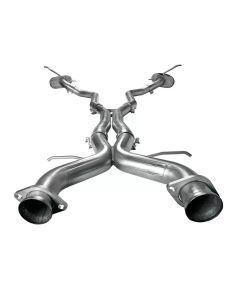 Kooks 3 Inch Stainless Steel Cat-Back Exhaust System For OEM Tips Jeep Grand Cherokee SRT | Trackhawk 6.2L/6.4L 2012+- KOOK-34104200