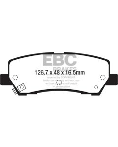 EBC Brakes Greenstuff 2000 Series Sport Pads - DP23041