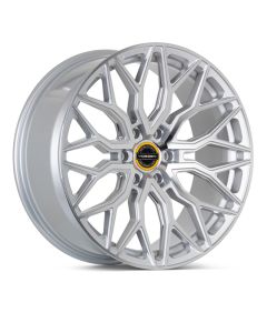Vossen HF6-3 22x9.5 / 6x139.7 / ET20 / Deep Face / 106.1 - Silver Polished Wheel - HF63-2G20