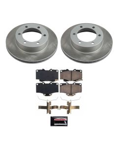 Power Stop 95-04 Toyota Tacoma Front Semi-Coated Rotor Kit - SC1233