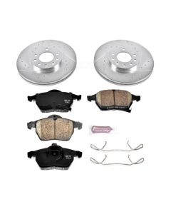 Power Stop 99-03 Saab 9-3 Front Z23 Evolution Sport Brake Kit - K834