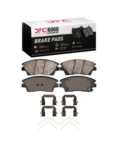 DFC 17-22 Kia Sportage (USA/Canada) Front 5000 Advanced Ceramic Brake Pads and Hardware Kit - 1551-1847-02