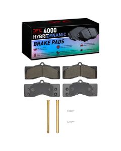 DFC 63-82 Chevrolet Camaro Front/Rear 4000 HybriDynamic Brake Pads and Hardware Kit - 4000-0008-01