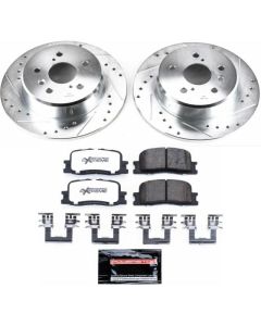 Power Stop 01-03 Toyota Highlander Rear Z36 Truck & Tow Brake Kit - K1148-36