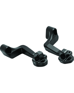 Black Passenger Board Mounts for Indian Models - Kuryakyn