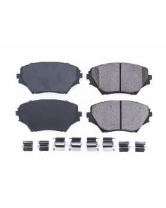 Power Stop 01-05 Toyota RAV4 Front Z17 Evolution Ceramic Brake Pads w/Hardware - 17-862