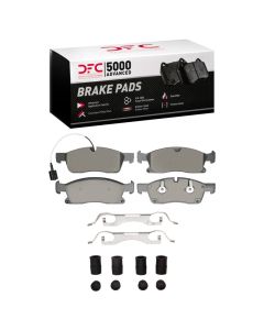 DFC 17-23 Maserati Levante Front 5000 Advanced Low Metallic Brake Pads and Hardware Kit - 1551-1904-21