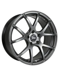 Enkei M52 17x7.5 40mm Offset 5x114.3 Bolt Pattern 72.6mm Bore Dia Hyper Black Wheel - 480-775-6540HB