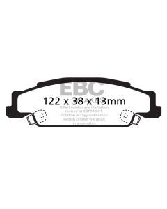 EBC 05-08 Pontiac Grand Prix 5.3 Redstuff Rear Brake Pads - DP31646/2C