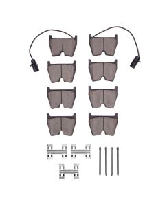 DFC 03-16 Audi R8 Front 5000 Advanced Low Metallic Brake Pads and Hardware Kit - 1551-1029-01
