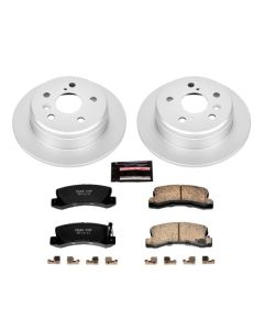 Power Stop 97-99 Lexus ES300 Rear Z17 Evolution Geomet Coated Brake Kit - CRK2565