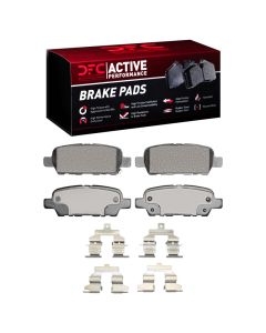 DFC 02-25 Nissan Juke Rear Active Performance Pads and Hardware Kit - 1115-0905-01
