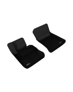 3D MAXpider 2013-2015 BMW X1 E84 Kagu 1st Row Floormat - Black - L1BM01711509